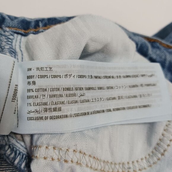 Abercrombie & Fitch 90s Straight Ultra High Rise Jeans Size 29 Long - Picture 7 of 13